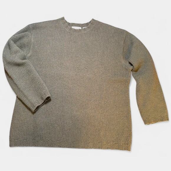 VTG Preview International Petites 100% Wool Crewneck Sweater Size S Cozy Preppy - Picture 1 of 8